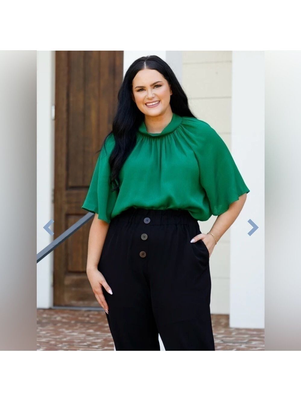 Chic Soul Top Royal Blue 2XL